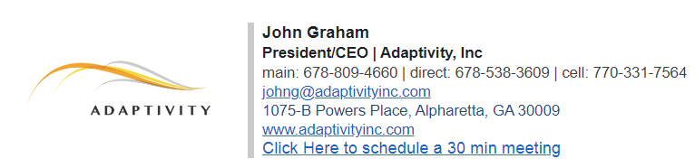 Adaptivity Info